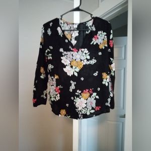 Flowered blouse